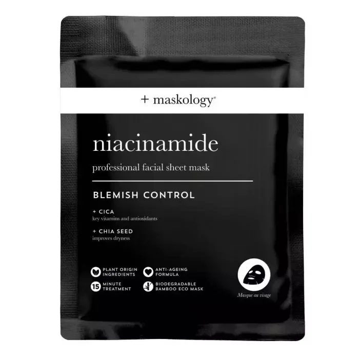 +maskology NIACINAMIDE Sheet Mask