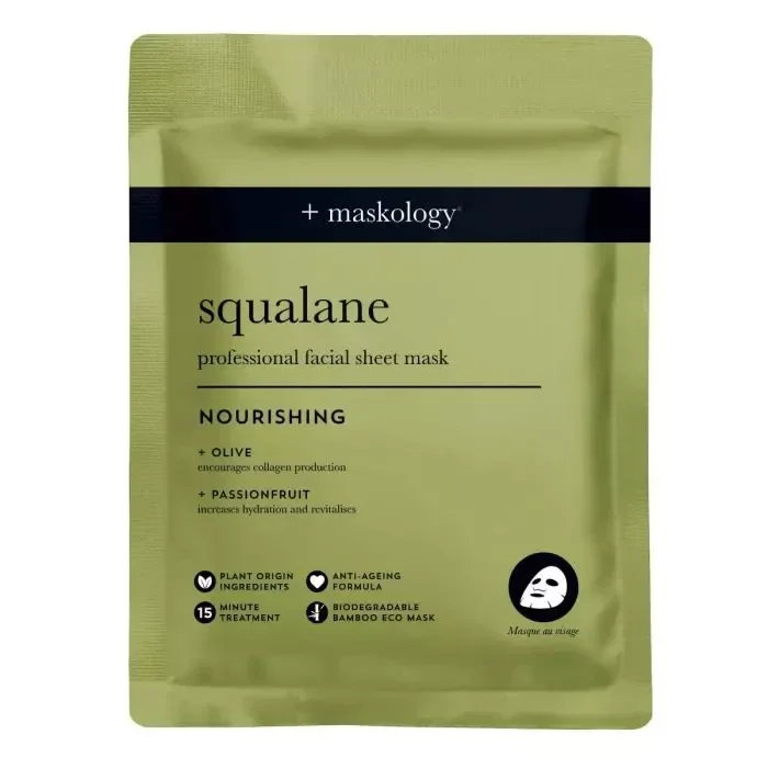 +maskology SQUALANE Sheet Mask