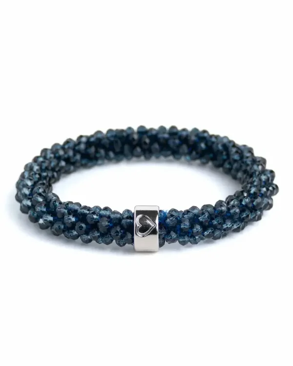 Beadz | Dark Denim ( silver bedel )