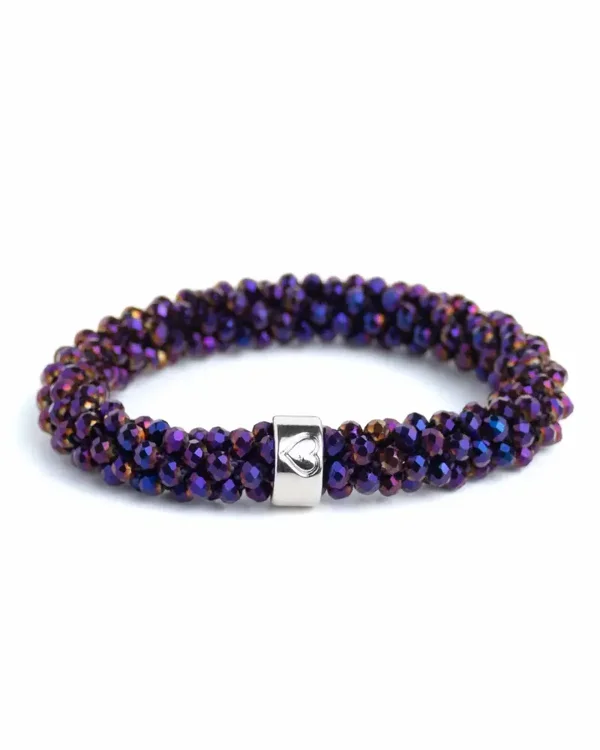 Beadz | Violet Purple ( silver bedel )