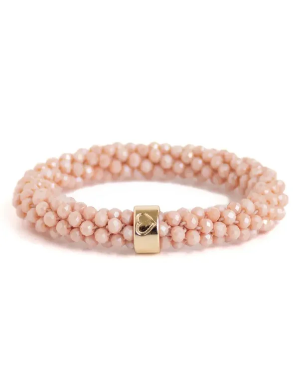 Beadz - soft pink (gold)