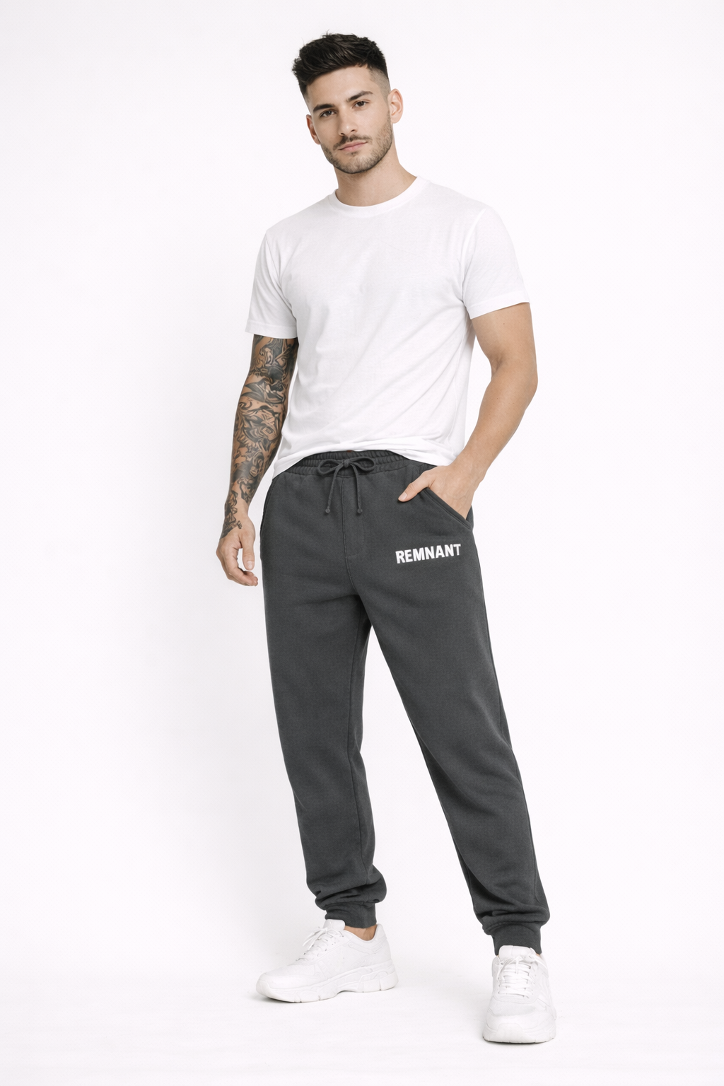 Bone colored joggers