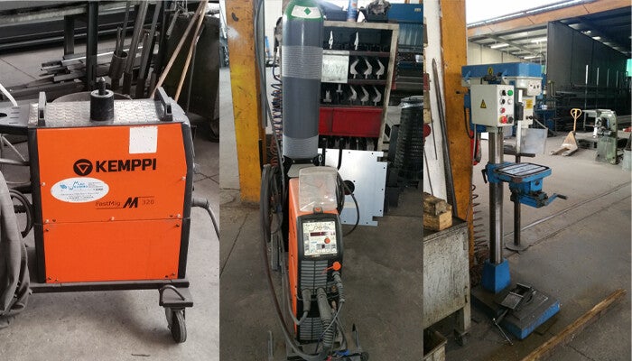 Mig, Tig, Trapano a colonna