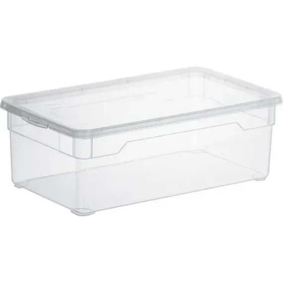 Cutie Organizatoare Transparentă – 5 Litri | Soluția Compactă pentru Depozitare