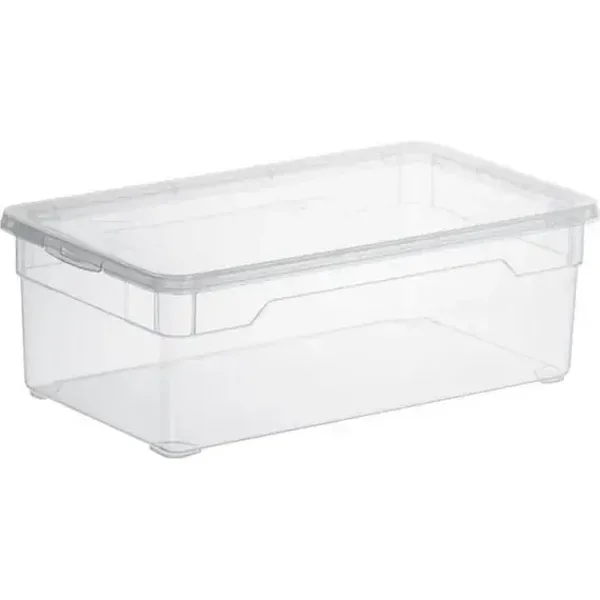 Cutie Organizatoare Transparentă – 5 Litri | Soluția Compactă pentru Depozitare