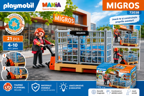 Set Construcție Copii – Fermă (Farm), 367 Piese | Tip LEGO | 5+