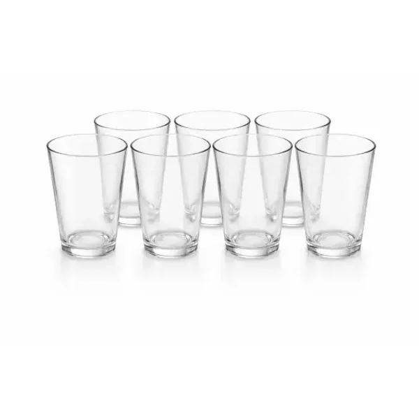 Set 8 Pahare din Sticlă – 250 ml | Elegante, Rezistente și Versatile