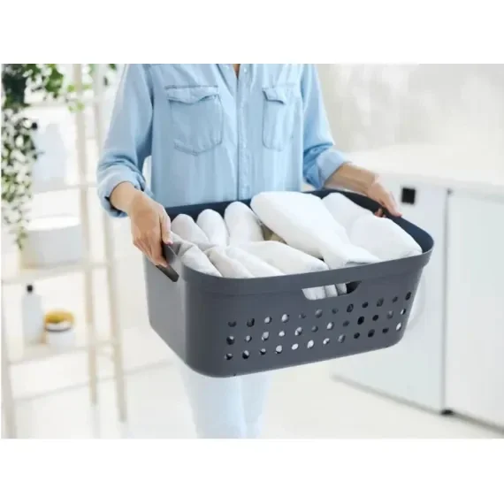 Coș de Rufe din Plastic – 39 Litri | Practic, Rezistent și Ușor de Manipulat