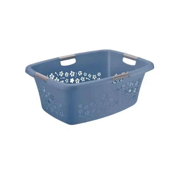 Coș din Plastic pentru Rufe – 50 Litri, cu Mânere | Ușor, Rezistent și Spațios