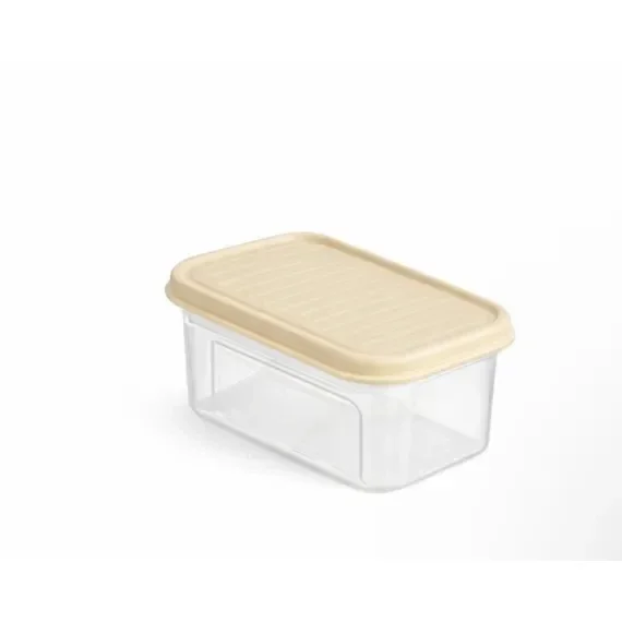 Organizator Rotho pentru Condimente – 0,75 L, Capac Crem | Depozitare Practică și Elegantă