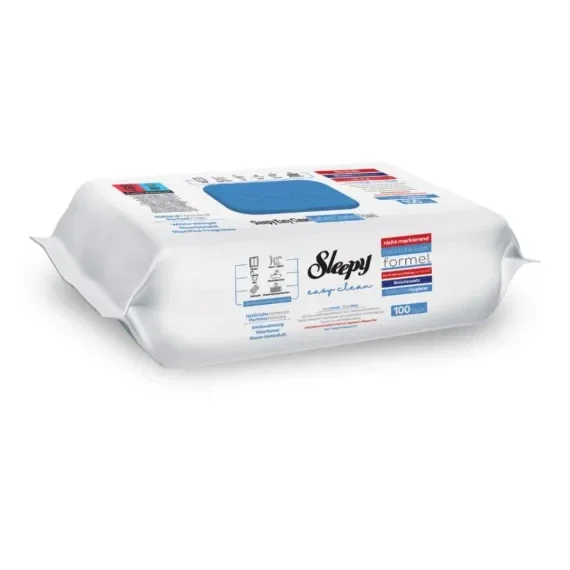 Șervețele Umede Multisuprafețe Sleepy Easy Clean – Bleach Additive, cu Oțet și Bicarbonat | Curățare Eficientă și Igienizare Rapidă