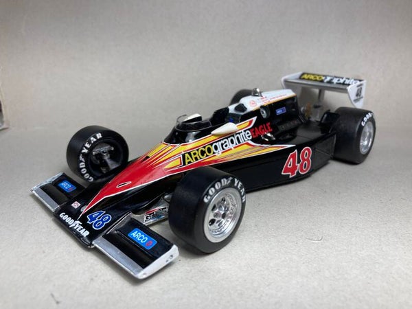 1978 1/25 ARCO GRAPHITE EAGLE RESIN/WHITE METAL MODEL KIT, INDY RESIN, USAC, CART