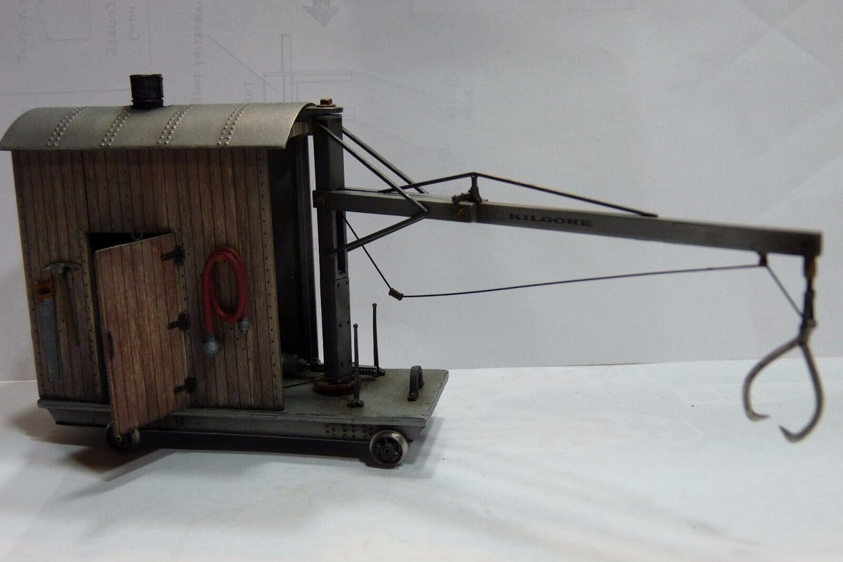 Log Loader Model Kit ON3/ON30 Kilgore Log Loader Resin Kit | Silver City Models