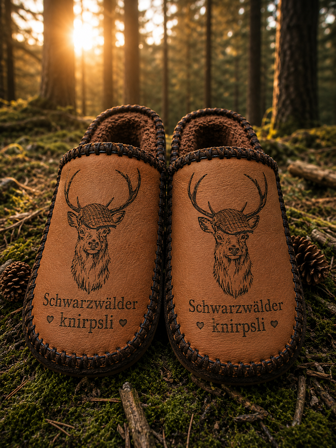 Vorbestellung : unser Motiv  Schwarzwälder Knirpsli Espandrilles