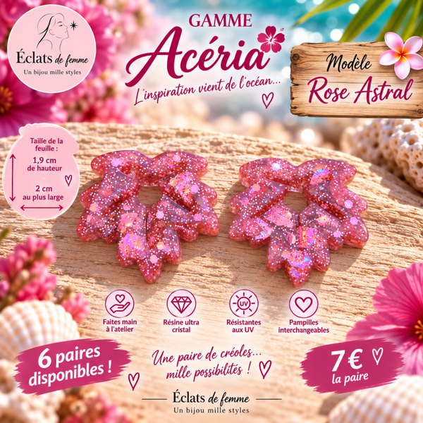 PAMPILLES GAMME ACÉRIA MODÈLE ROSE ASTRAL