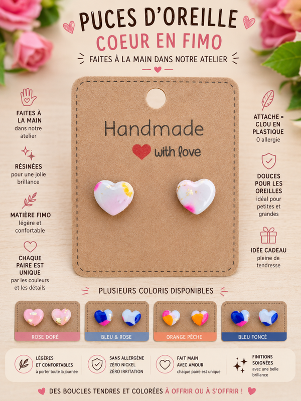 Puces coeur