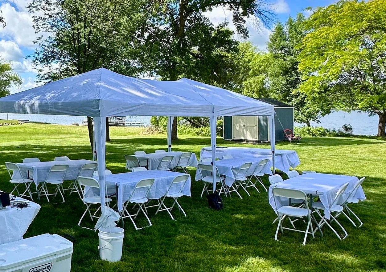 King Rentals event rental setup