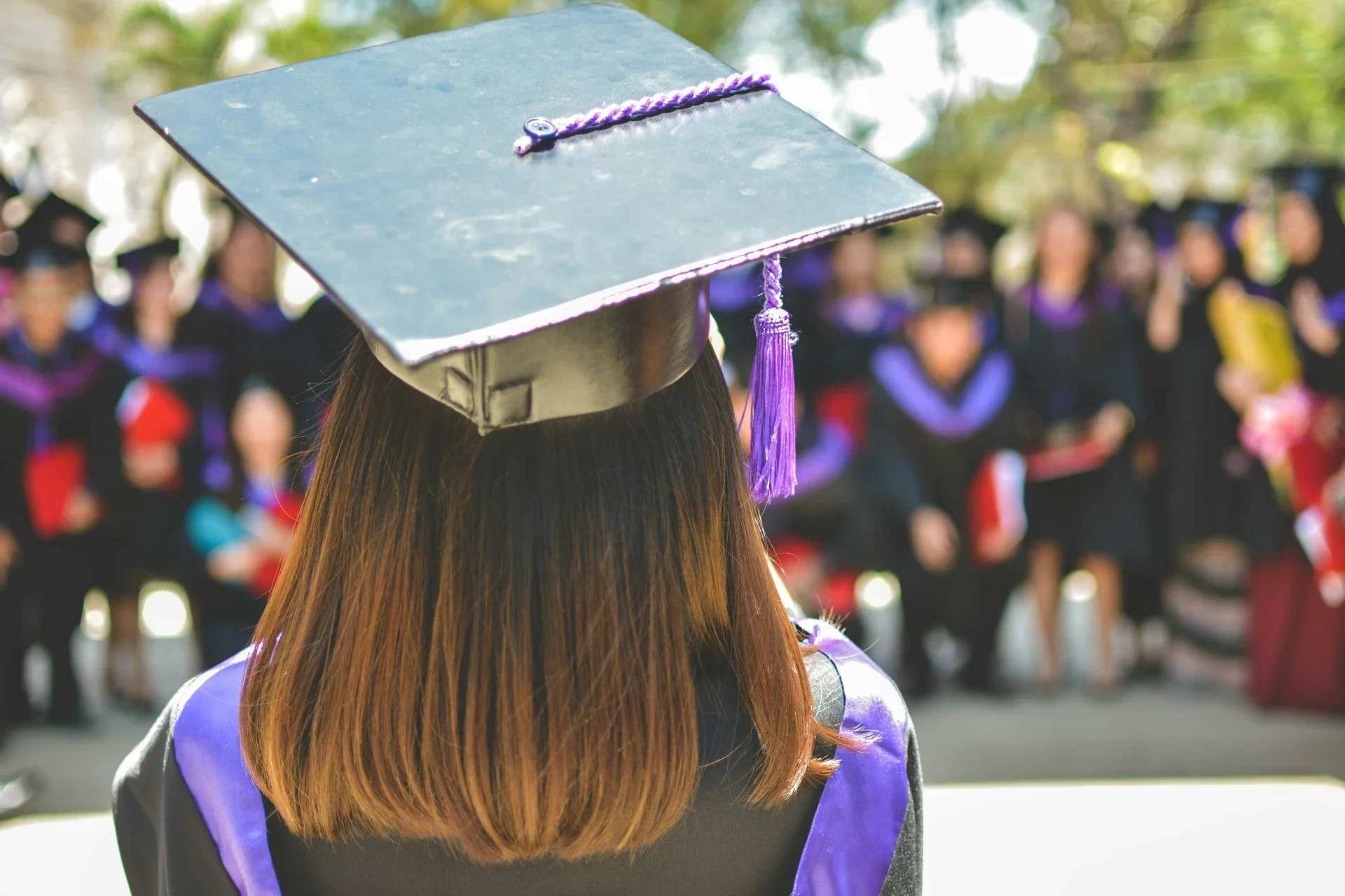 graduation capgown ceremony