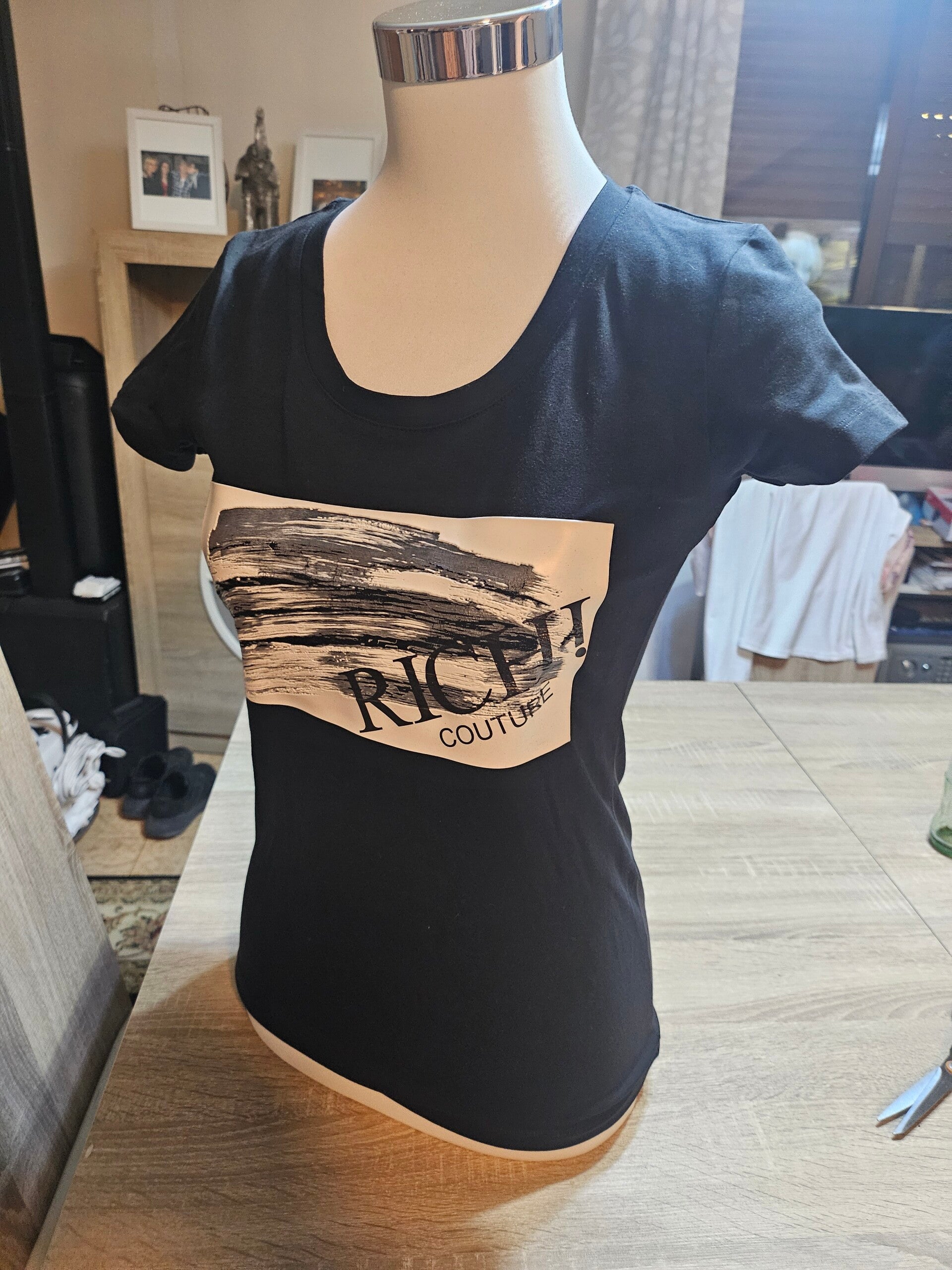 DAMES T SHIRT | RICH! COUTURE