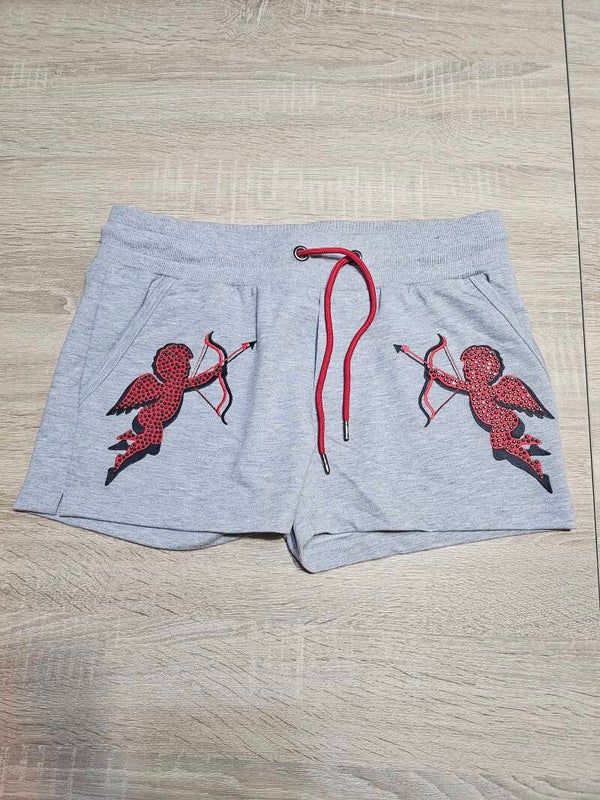 Joggingshort grijs