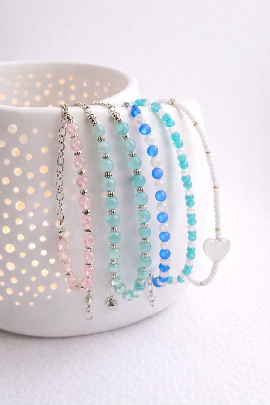 Armbanden (zilverkleurig RVS)