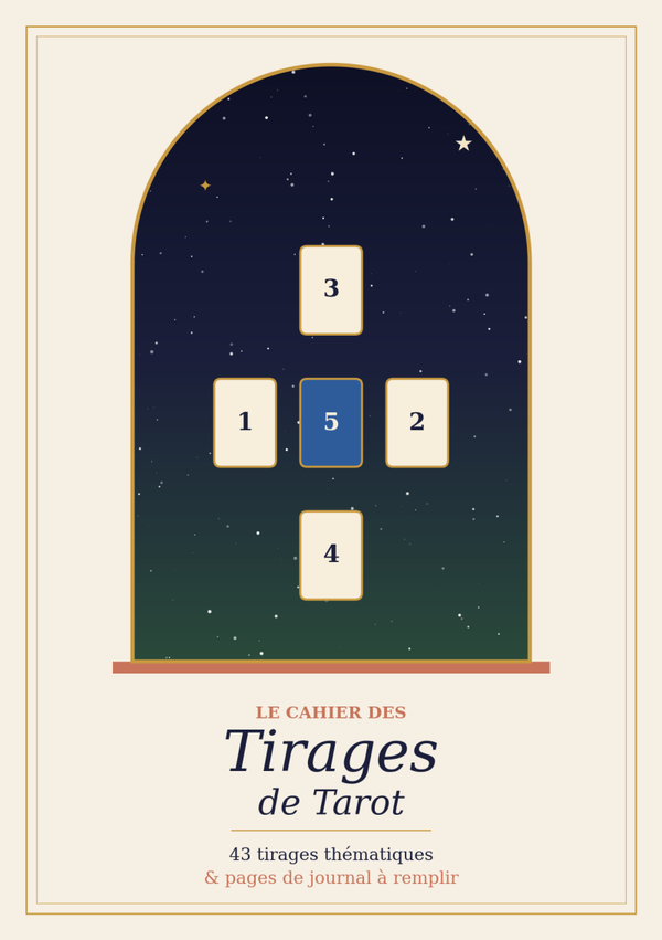 Le cahier des tirages de tarot
