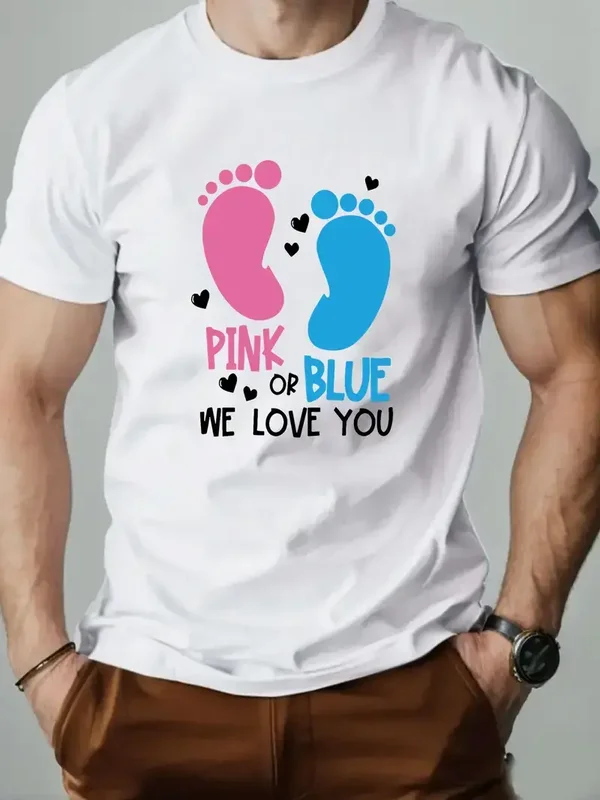Shirt wit Pink or Blue