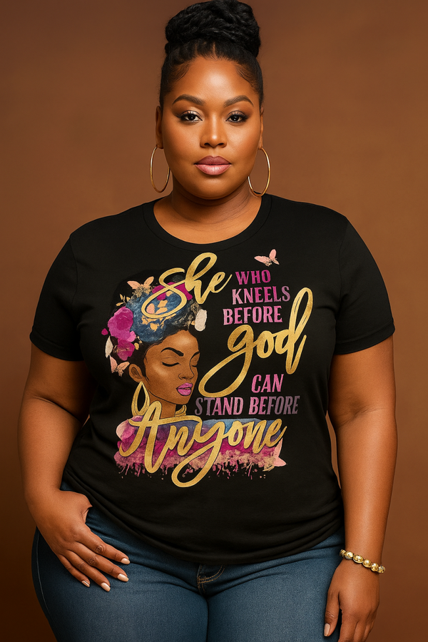 Kneel & Rise Queen Tee