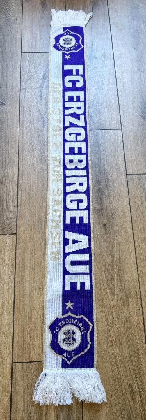 FC Erzgebirge Aue Fan Schal Mit Fransen " Der Stolz Aus Sachsen " ⚽⚽⚽
