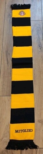 Dynamo Dresden Fan Schal Mit Fransen " Blockschal -Mitglied "⚽⚽⚽⚽