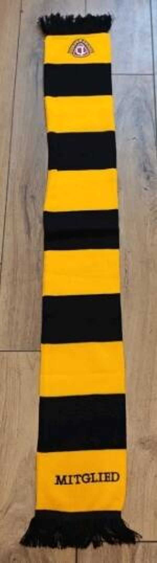 Dynamo Dresden Fan Schal Mit Fransen " Blockschal -Mitglied "⚽⚽⚽⚽