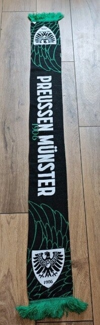 SC Preußen MünsterFan Schal Mit Fransen "Krombacher " ⚽⚽⚽⚽