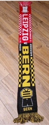 Red Bull Leipzig & Young Boys Bern Fanschal mit Fransen Spieltagsschal Champions