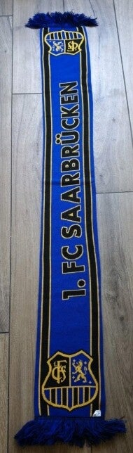 1.FC Saarbrücken Fan Schal Mit Fransen Zustand Neu ⚽⚽⚽⚽