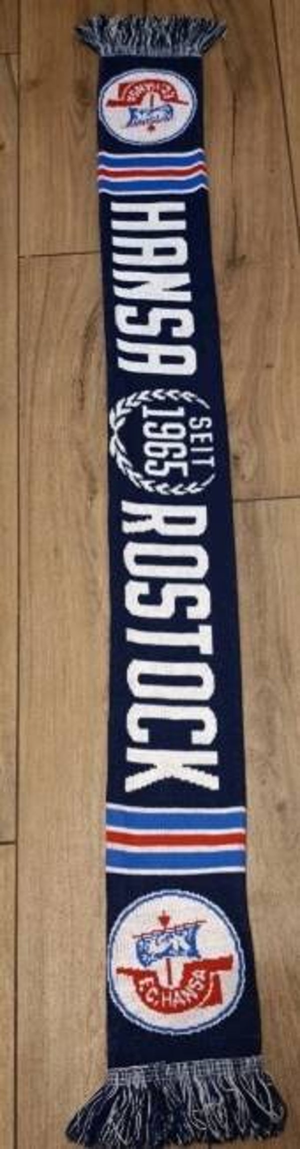FC Hansa Rostock Fan Schal Mit Fransen ⚽⚽⚽⚽