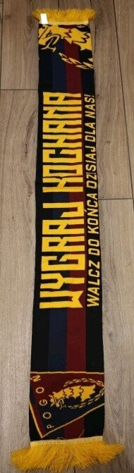 Pogoń Stettin Fan Schal Mit Fransen Zustand Top Flauschig ⚽⚽⚽⚽