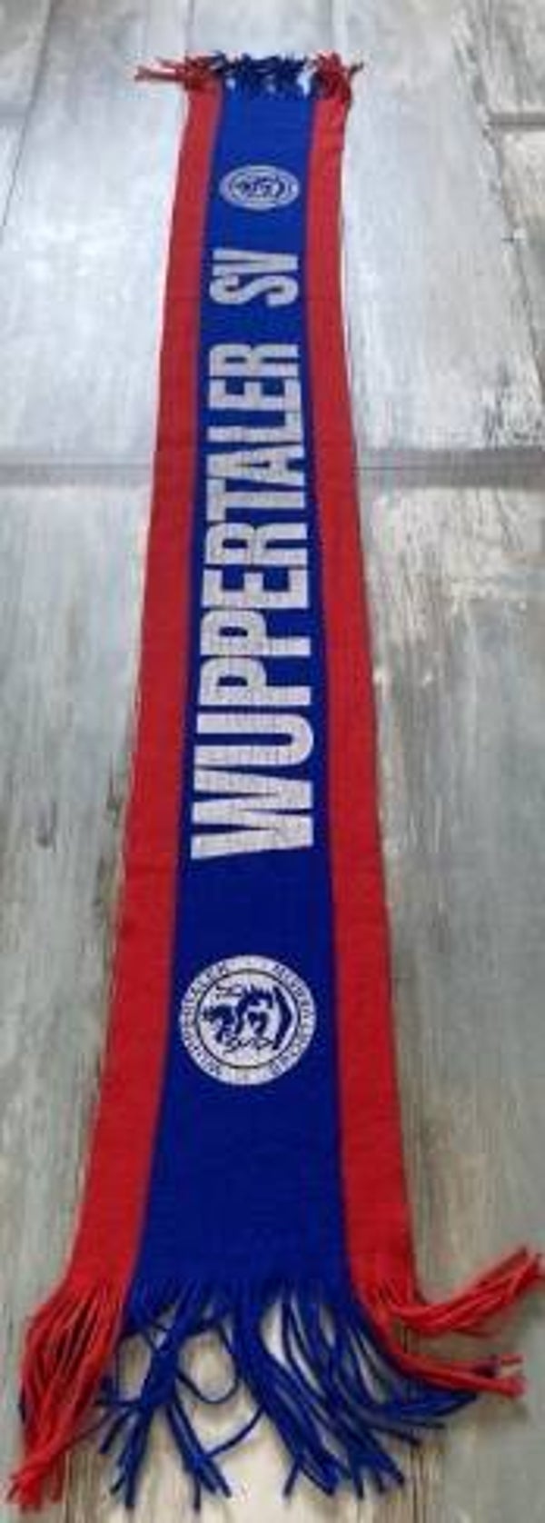Wuppertaler SV Fan Schal ⚽️ Siebdruckschal ⚽️ Wuppertaler Sportverein ⚽️ 🧣 ⚽️