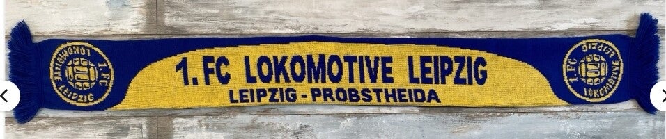 1. FC Lokomotive Leipzig Fan Schal ⚽️ VfB Leipzig ⚽️ Lok Leipzig 🧣⚽️🧣