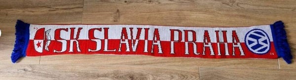 Slavia Prag Fanschal mit Fransen ⚽️⚽️⚽️