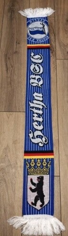 Hertha BSC Fan Schal Mit Fransen "Since 1892" ⚽⚽⚽