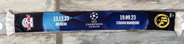RB Leipzig vs BSC Young Boys Fan Schal ⚽️ 13.12. Champions League ⚽️ Top