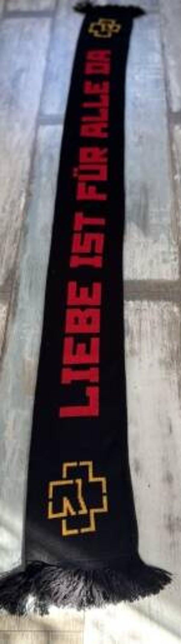 Rammstein Fan Schal 🎶 Liebe Ist Für Alle Da 🎶 Merch 🎵 Top 🎶
