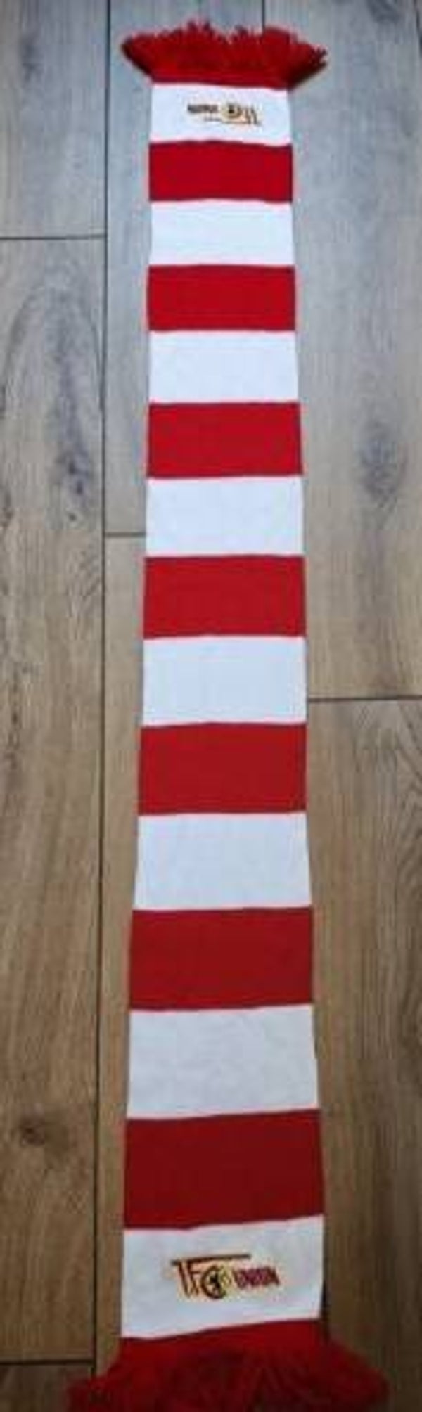 1.FC Union Fan Schal Mit Fransen Zustand Gut "Blockschal " ⚽⚽⚽⚽