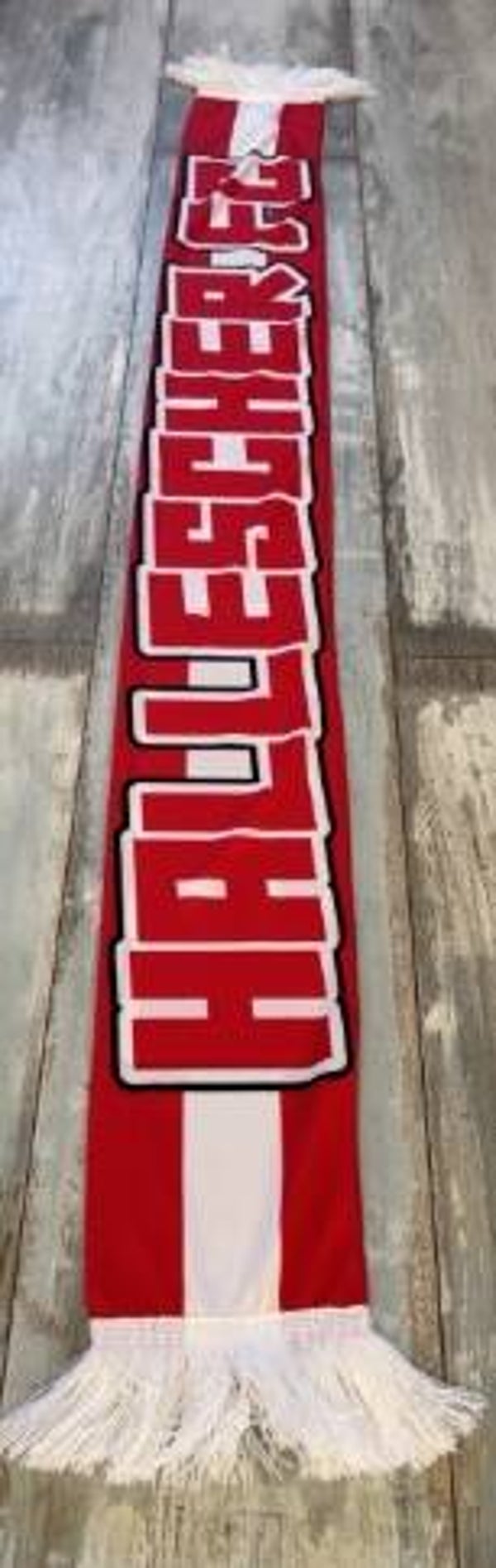 Hallescher FC Fan Schal ⚽️ Nur Zusammen ⚽️ HFC ⚽️ Polyester ⚽️