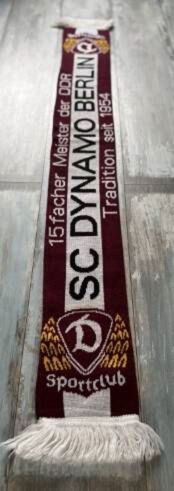 Dynamo Dresden Fan Schal ⚽️ SC Dynamo ⚽️ Tradition Seit 1954 🧣