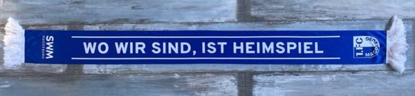 1. FC Magdeburg Fan Schal ⚽️ Wo Wir Sind Ist Heimspiel ⚽️ Polyester 🧣
