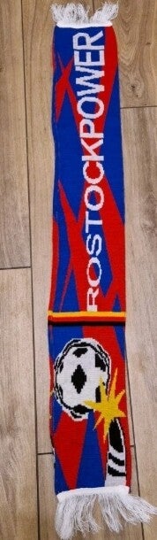 FC Hansa Rostock Fanschal mit Fransen "Rostock Power " ⚽️⚽️⚽️⚽️