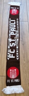FC St.Pauli Fanschal mit Fransen " Die Macht vom Millerntor " ⚽️⚽️⚽️⚽️