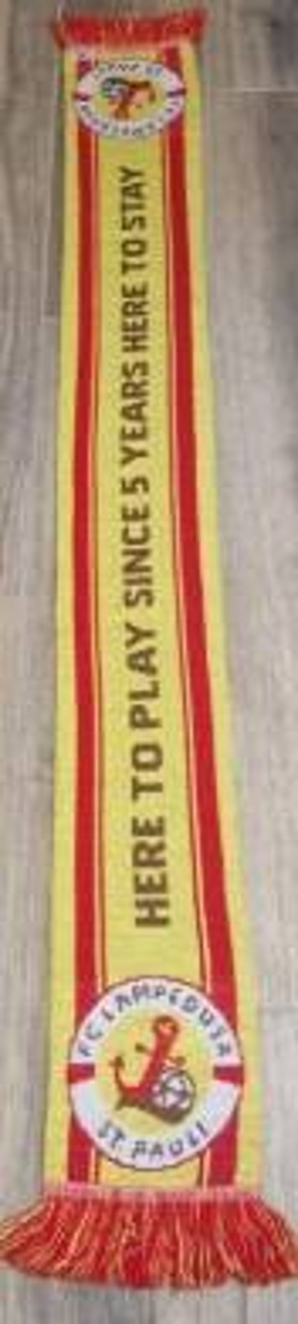 FC Lampedusa St.Pauli Fanschal mit Fransen Zustand  gut ⚽️⚽️⚽️⚽️