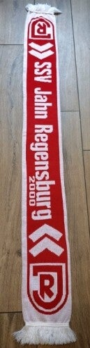 SSV Jahn Regensburg Fan Schal Mit Fransen "2000" ⚽⚽⚽⚽